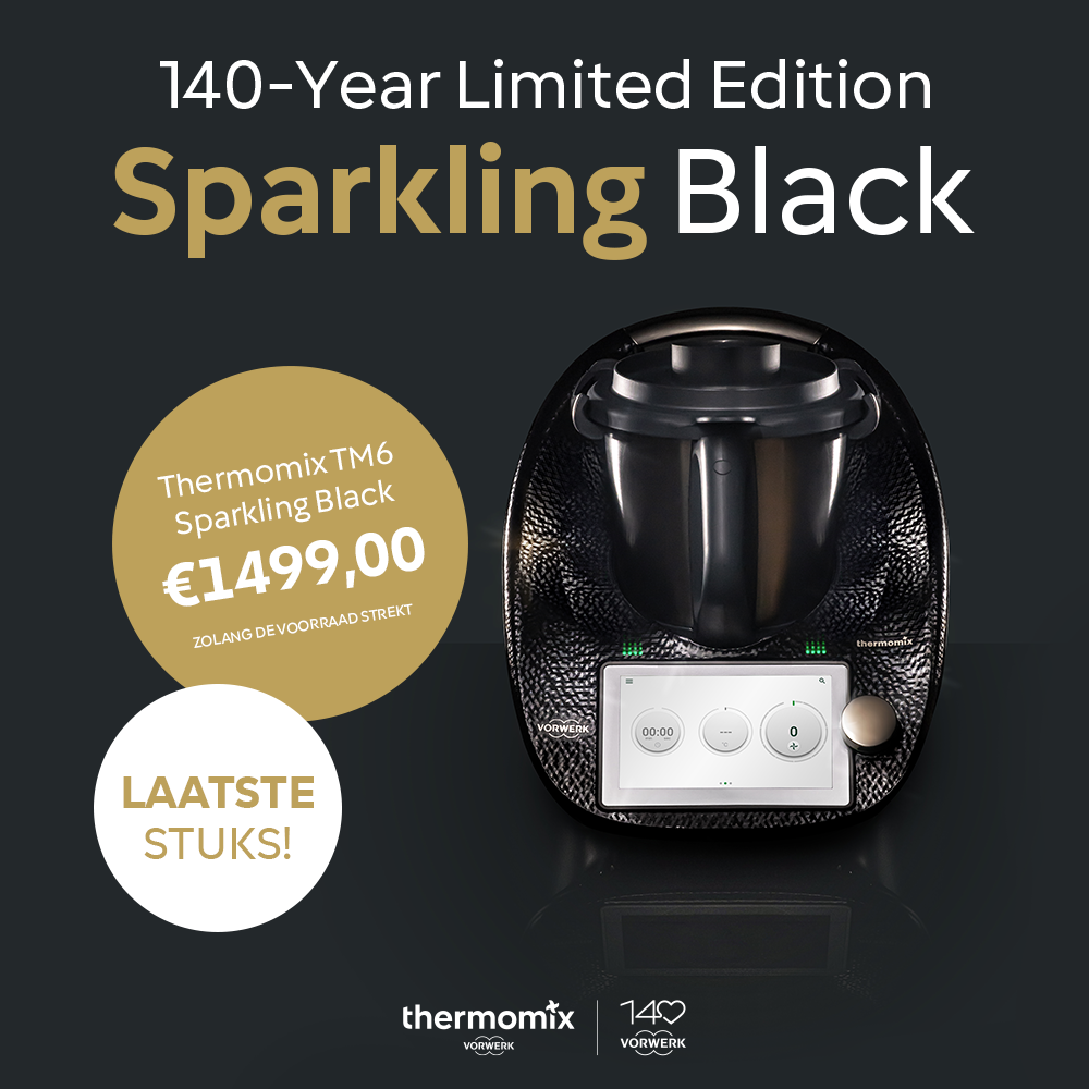 TM6 Sparkling Black (Limited Edition) - Thermomix Benelux Shop en