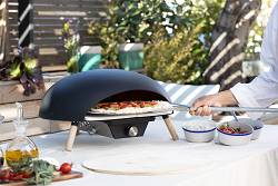 Turtle pizza-oven op gas