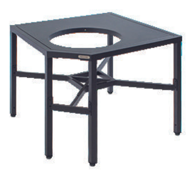 Corner Big Green Egg Frame Large | Hoektafel