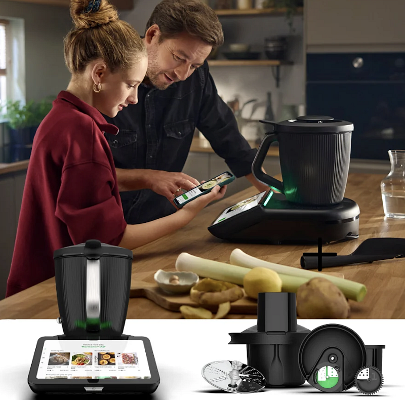 Promo | Thermomix TM7 + cutter (groentensnijder) & spiralizer + peeler (messendeksel) à €1599,- | GRATIS WORKSHOP - kopie