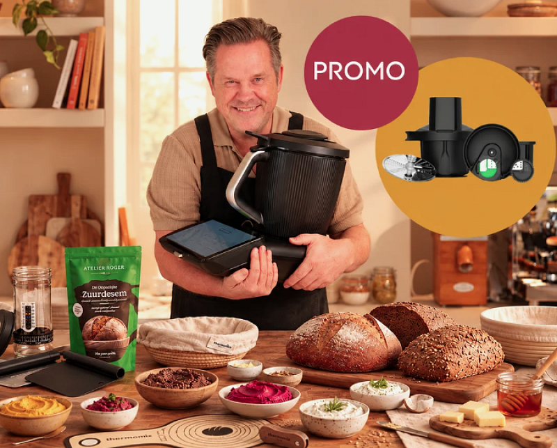 Promo | Thermomix TM7 + cutter & spiralizer + zuurdesem bundel à €1619,- | GRATIS WORKSHOP