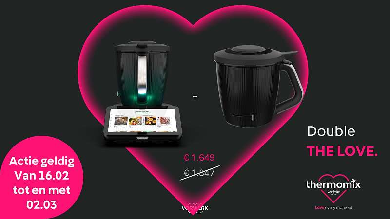 Promo | Thermomix TM7 + 2e beker | GRATIS WORKSHOP