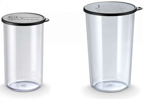 Bamix bekerset met deksel