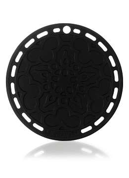 Silicone onderzetter zwart, Le Creuset