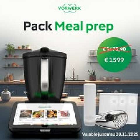 Promo november | Thermomix TM7 + Vacuümpomp + 25 vacuümzakken + Peeler | GRATIS WORKSHOP