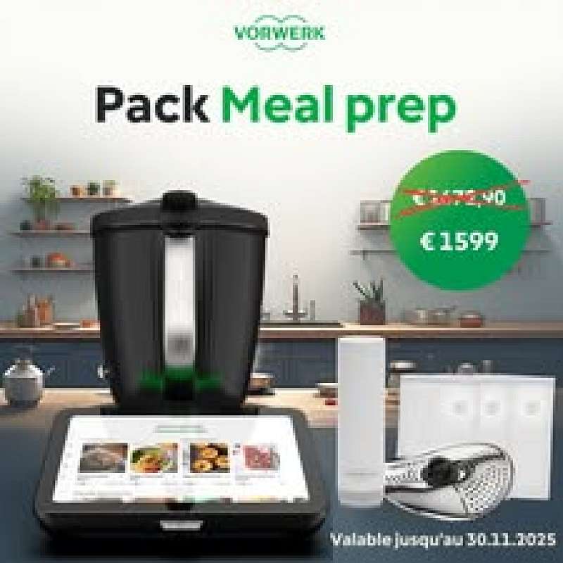 Promo november | Thermomix TM7 + Vacuümpomp + 25 vacuümzakken + Peeler | GRATIS WORKSHOP
