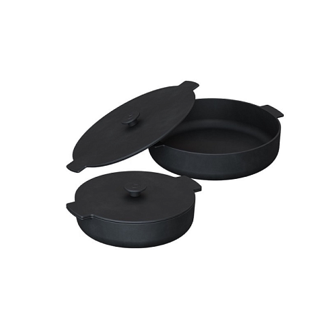 OFYR Gietijzeren braadpannenset 21-26