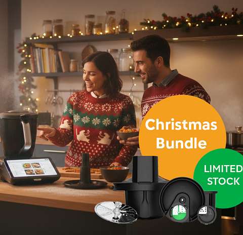 Promo 2 december | Thermomix TM7 + Cutter & spiralizer | GRATIS WORKSHOP