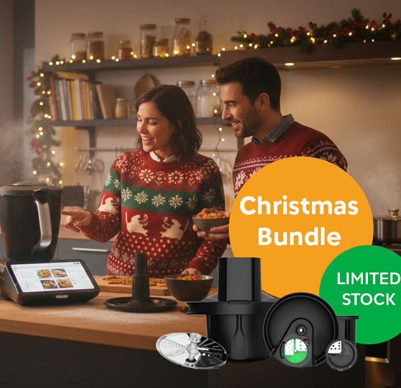 Promo 2 december | Thermomix TM7 + Cutter & spiralizer | GRATIS WORKSHOP