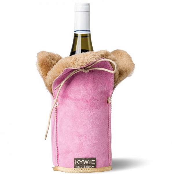 KYWIE Champagne Cooler | Pink Suède