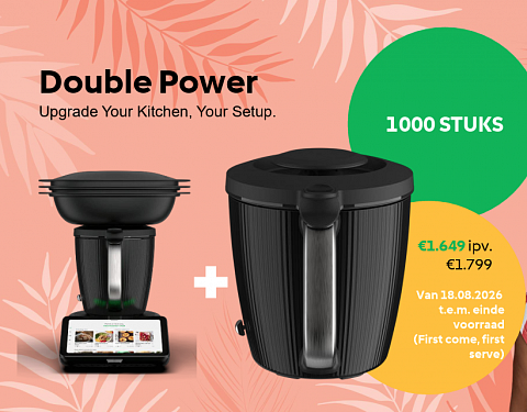 Promo | Thermomix TM7 + 2e beker à €1649,- | GRATIS WORKSHOP